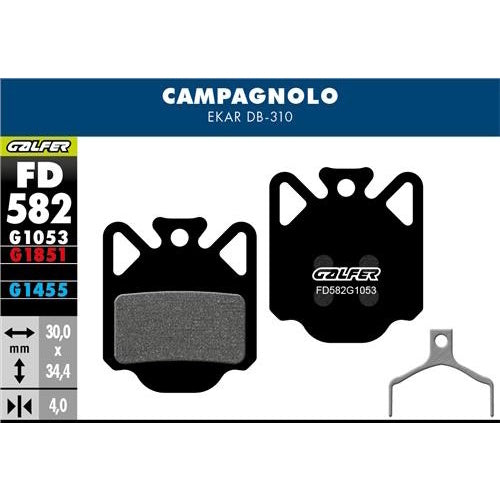 Galfer Disc Brake Pad Campagnolo Ekar