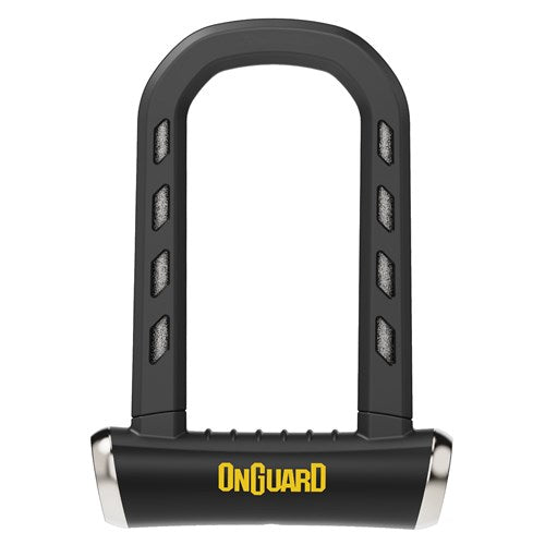 OnGuard RockSolid U-Lock Keyed - 9cm x 17.5cm D 14mm