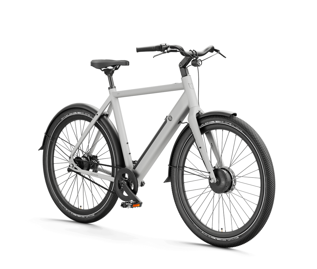 Ex Demo Lekker Amsterdam 50cm Alpine White 7 speed 370Wh