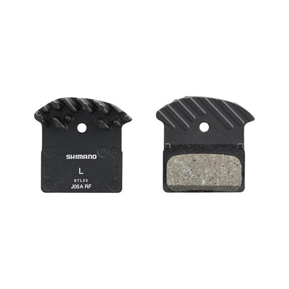 Shimano J05A Resin Disc Brake Pads &amp; Spring with Fin