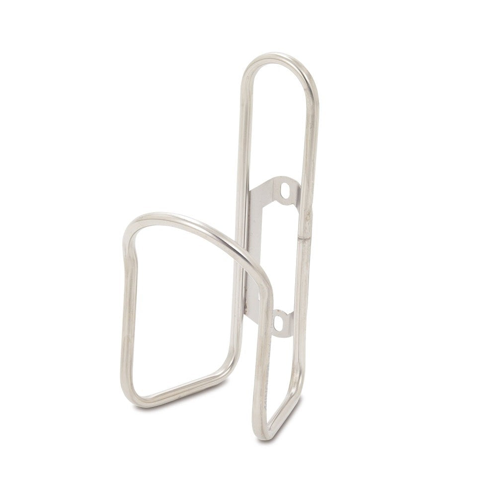 MINOURA STAINLESS STEEL BOTTLE CAGE FIX-POSITION SILVER 6mm BCA SB100-6F