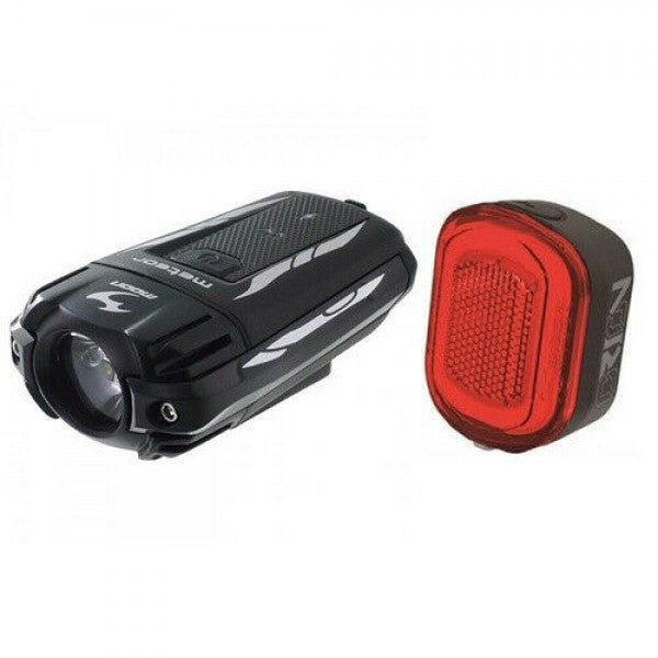 Moon Meteor C3 Front 400 &amp; Orion Rear 20/50 Lumen Light Set