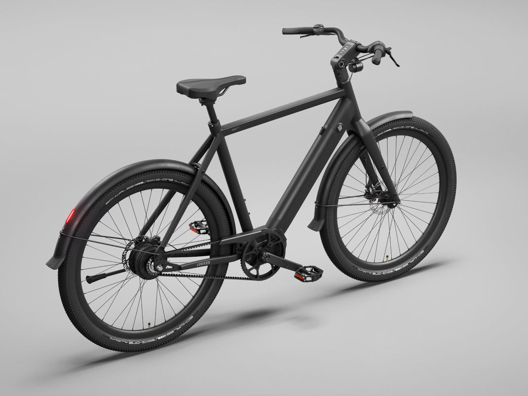 Lekker Amsterdam GTS 56cm Black 370Wh ex Demo