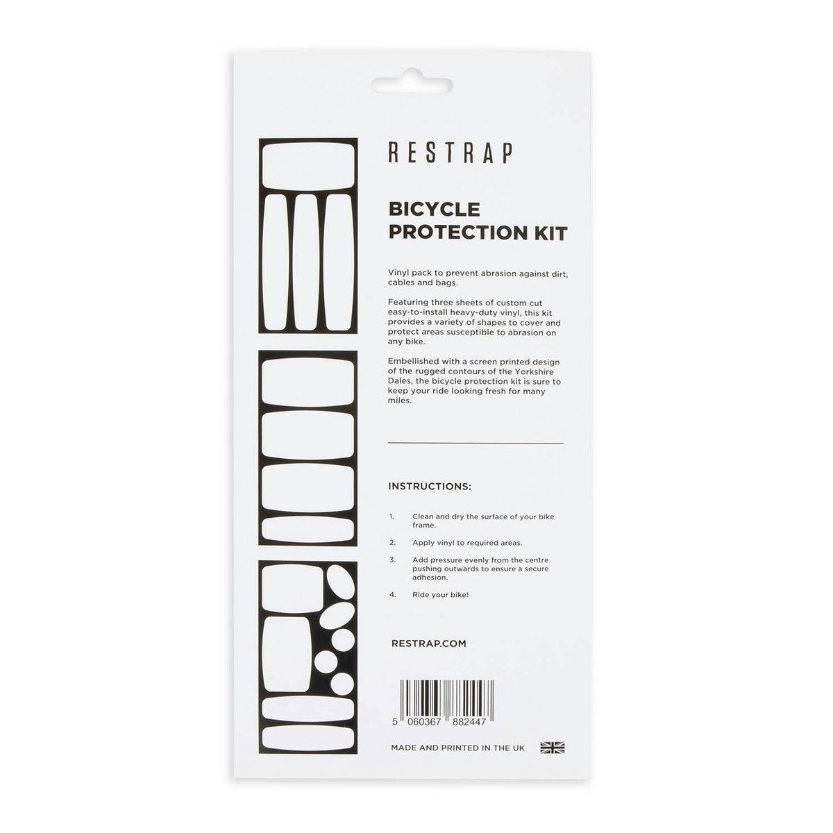 Restrap Bicycle Protection Kit - Clear