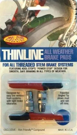 Kool Stop Thinline Dual Compound Threaded Brake Pad KSTLDL
