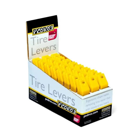 Pedros Tyre Lever 24 Pair - Yellow