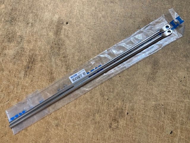 NITTO ALLOY STAYS FOR RACK 420MM (PAIR)