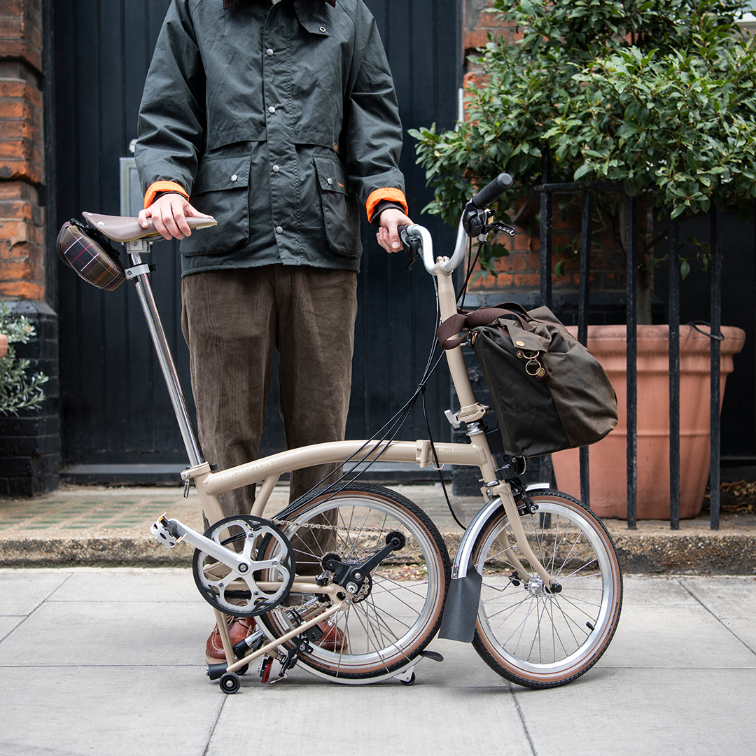 Barbour x Brompton C Line Explore