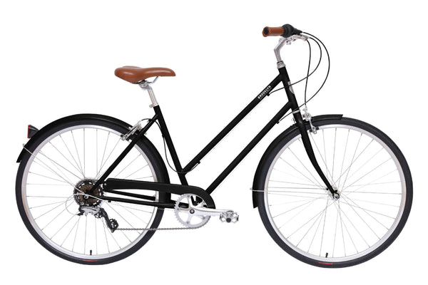 Speed Step Through Bicycle Franklin Eight City Cruiser Treadly