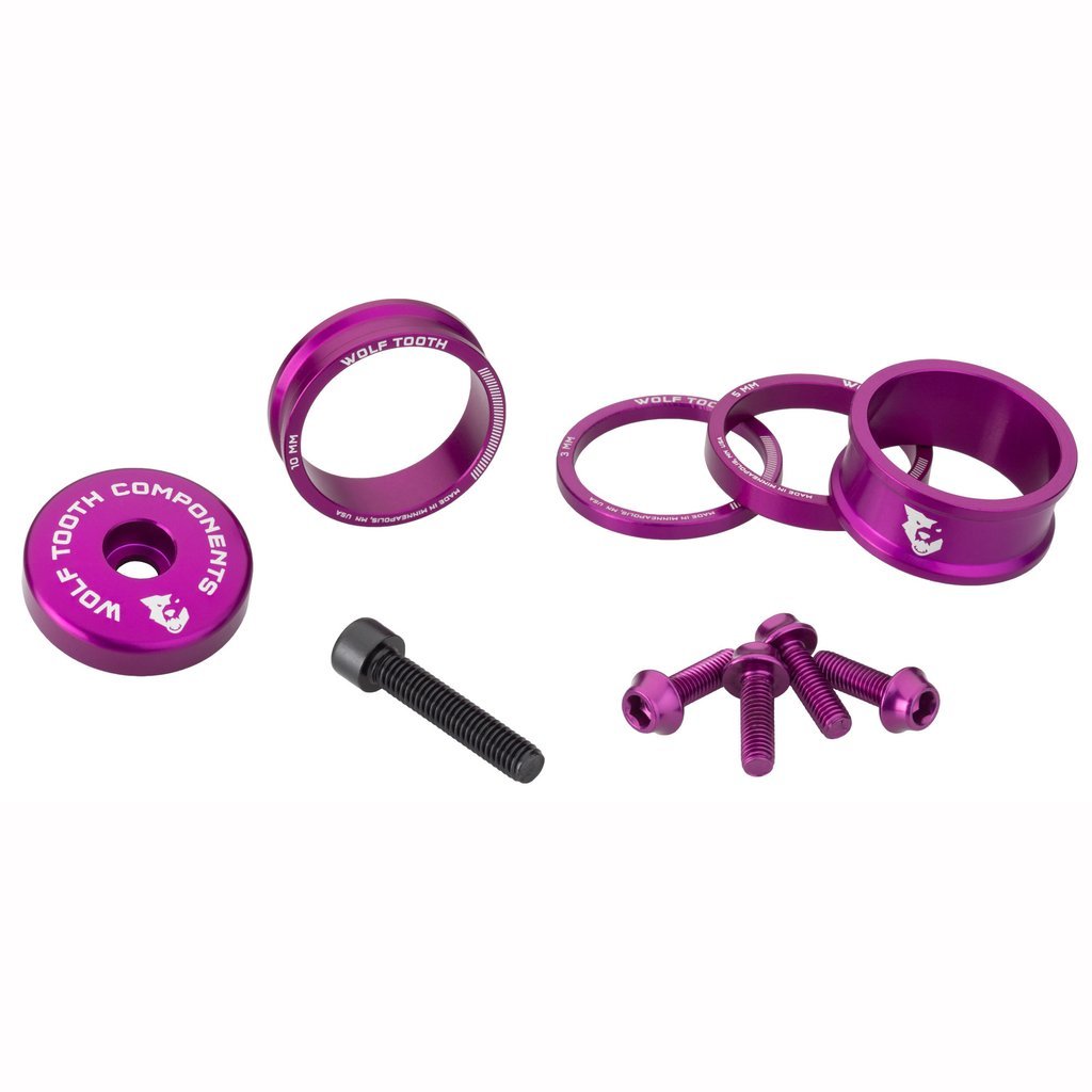 Wolf Tooth Anodised Bling Kit Purple