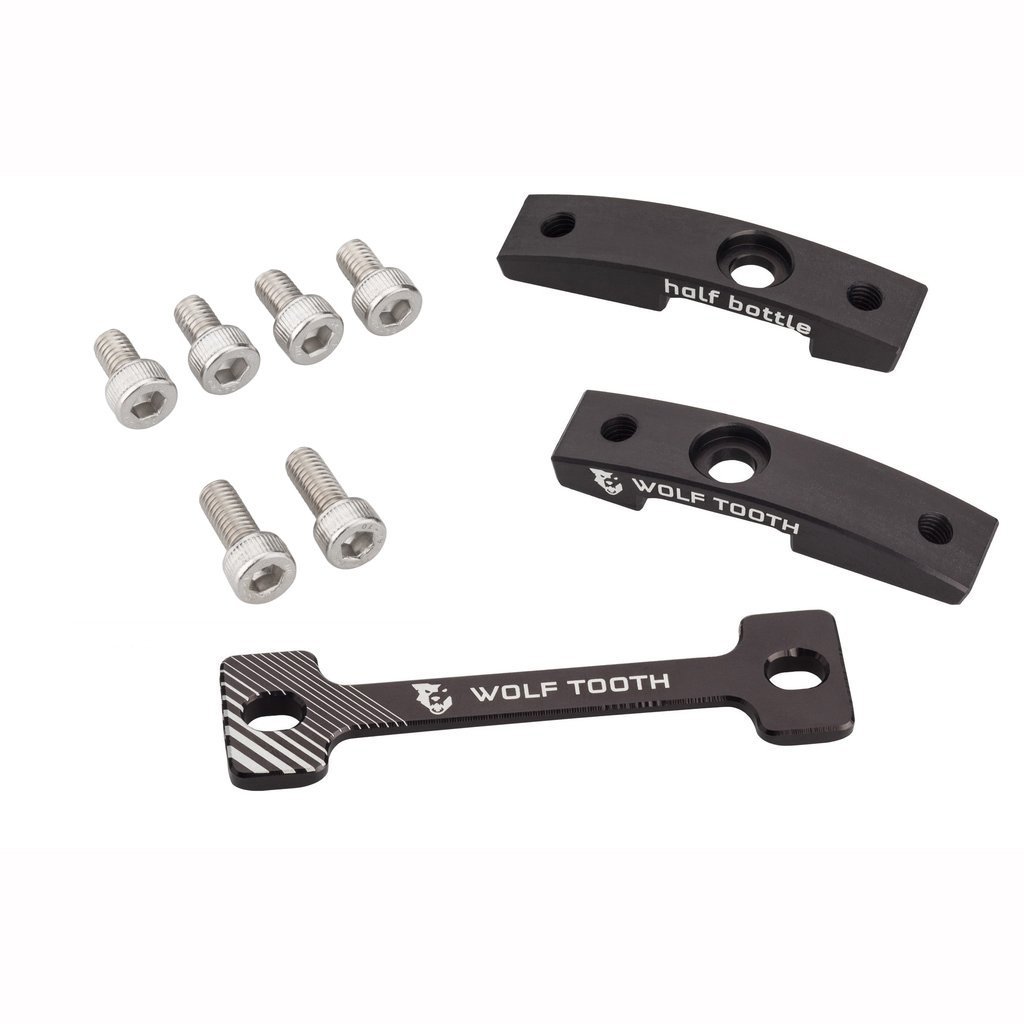Wolf Tooth B-RAD Half Bottle Cage Adapter - With Dog Bone